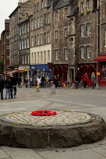 Execution Spot, Grass Market, Edinburgh, Scotland