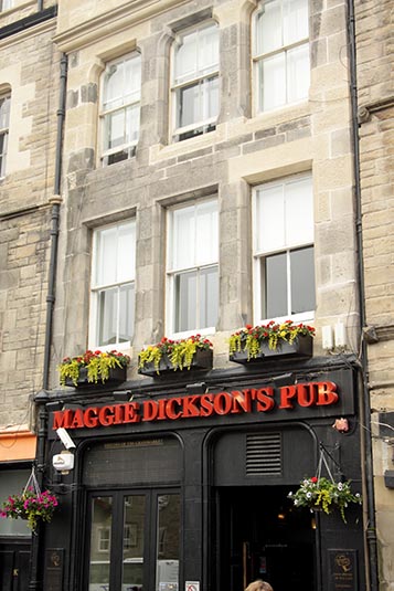 Maggie Dickson's Pub, Grass Market, Edinburgh, Scotland