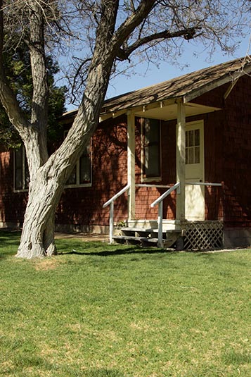 A House, Laws Railroad Museum, Bishop, California, USA