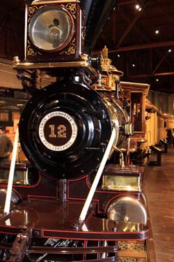 Railroad Museum, Old Sacramento, Sacramento, California, USA