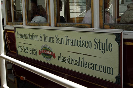 Street Car, San Francisco, USA