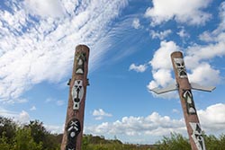 Tribal Signpost, The Show, Everglades National Park, Miami, Florida, USA