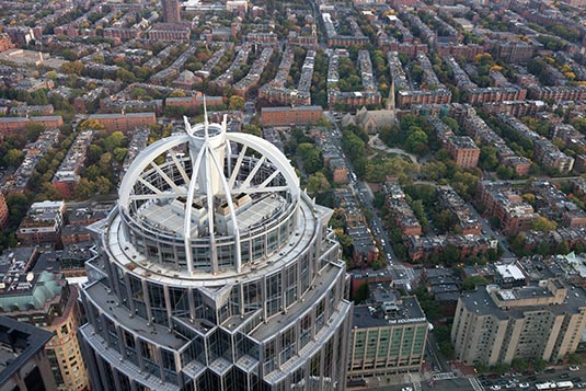 View from Observatory, Boston, Massachusetts, USA