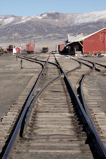 Railway Tracks, Ely, Nevada, USA