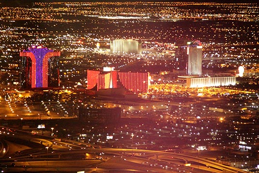 Las Vegas by Night, Las Vegas, Nevada, USA