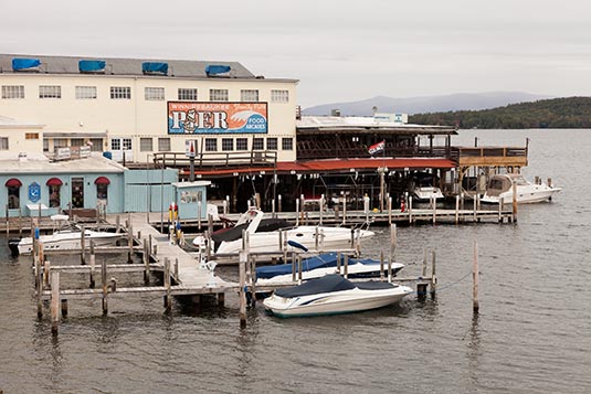 The Pier, Weirs Beach, Lakes Region, New Hampshire, USA