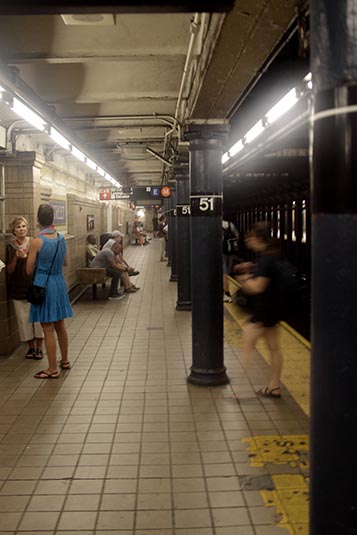 Subway Station, New York City, New York, USA
