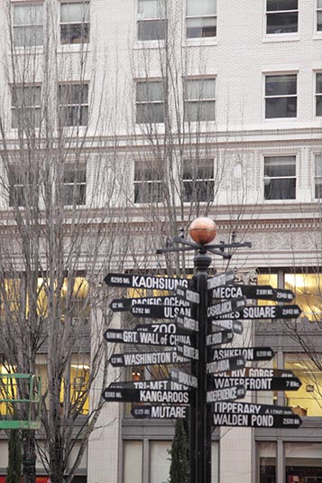 Pioneer Square, Portland, Oregon, USA