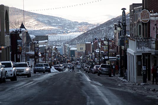 Main Street, Park City, Utah, USA