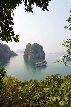 From Sung Sot Cave, Cruising Halong Bay, Vietnam