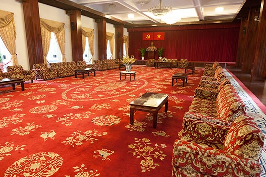 Hall, Independence Palace, Ho Chi Minh City, Vietnam