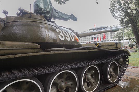 The Tank, Independence Palace, Ho Chi Minh City, Vietnam